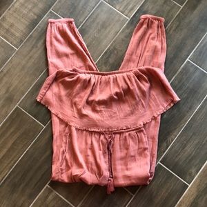 Aerie by AE sleeveless jumpsuit—with pockets! S